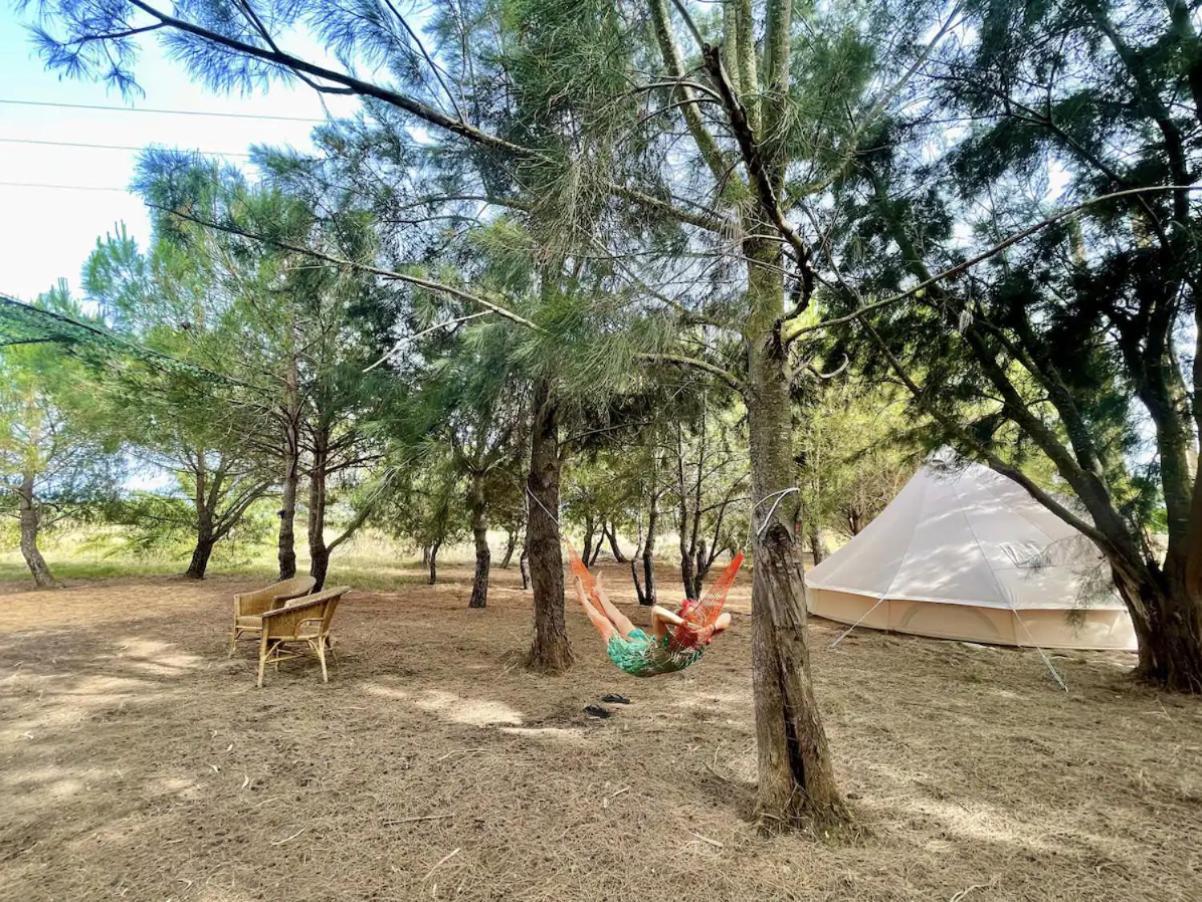 Glamping On Organic Yoga Farm With Natural Swimming Pool Near Beach Монкарапашо Екстериор снимка