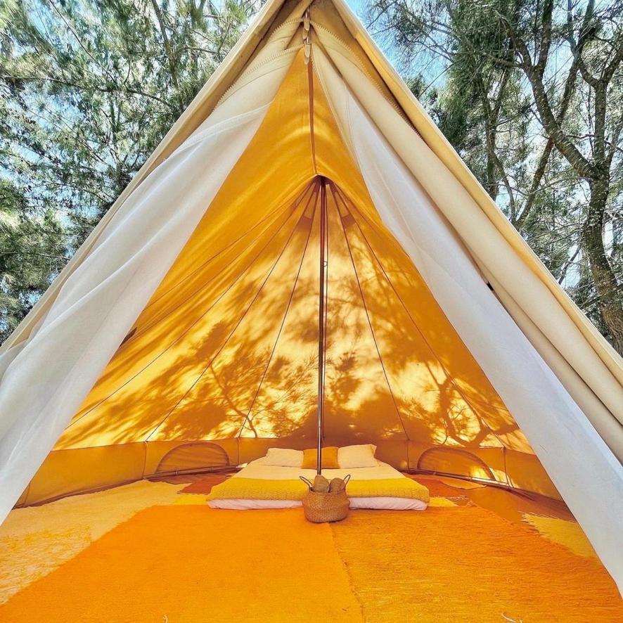 Glamping On Organic Yoga Farm With Natural Swimming Pool Near Beach Монкарапашо Екстериор снимка