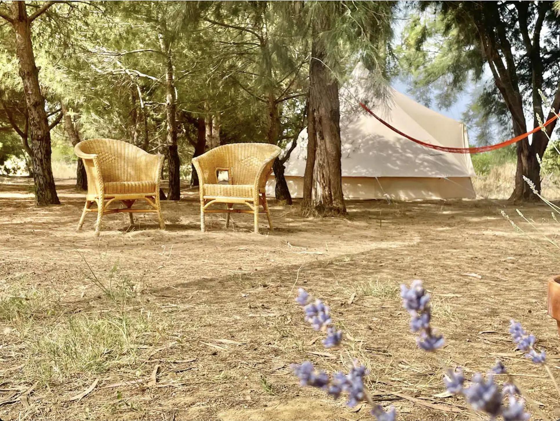 Glamping On Organic Yoga Farm With Natural Swimming Pool Near Beach Монкарапашо Екстериор снимка